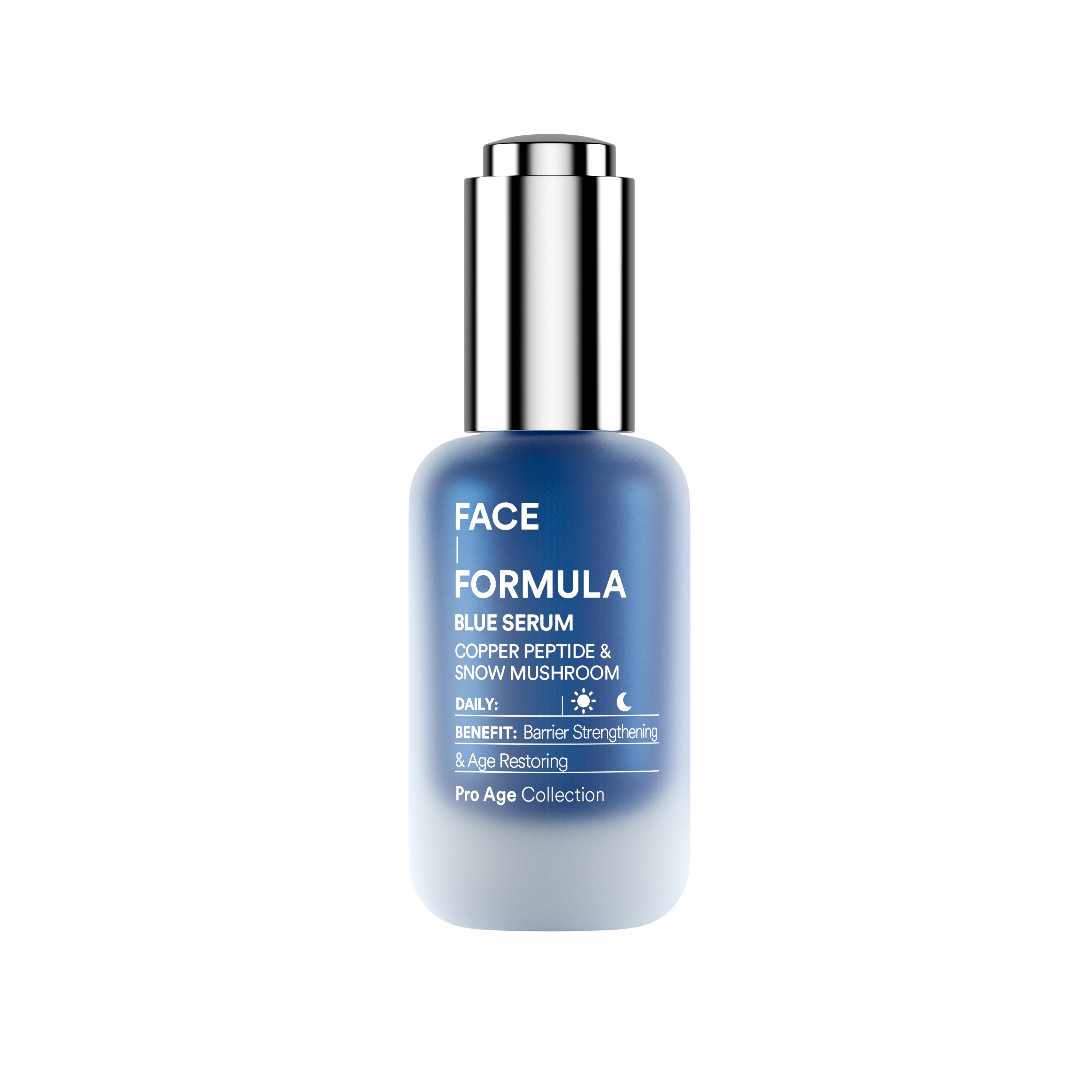 Blue Serum — hydreringsserum med kopparpeptiden GHK-Cu för kollagen och cellförnyelse